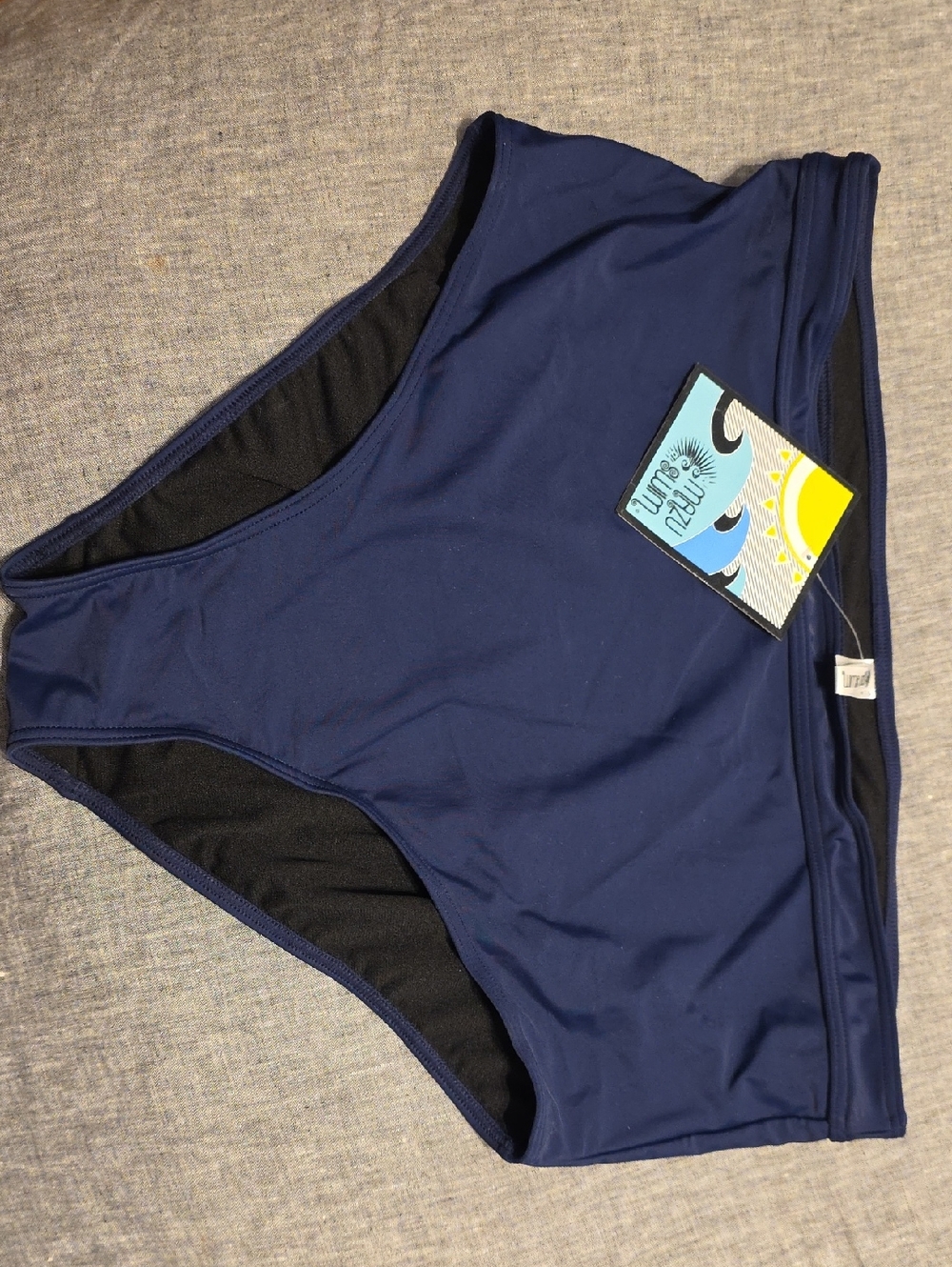 Navy swim bottom - size 24